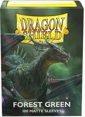 Dragon Shield - Matte Sleeves - Forest Green 100ct